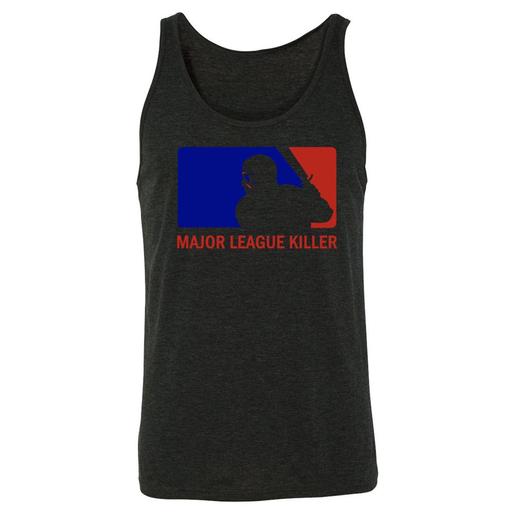 Unisex Jersey Tank - S6CJ6297 - Charcoal Black Triblend - 5