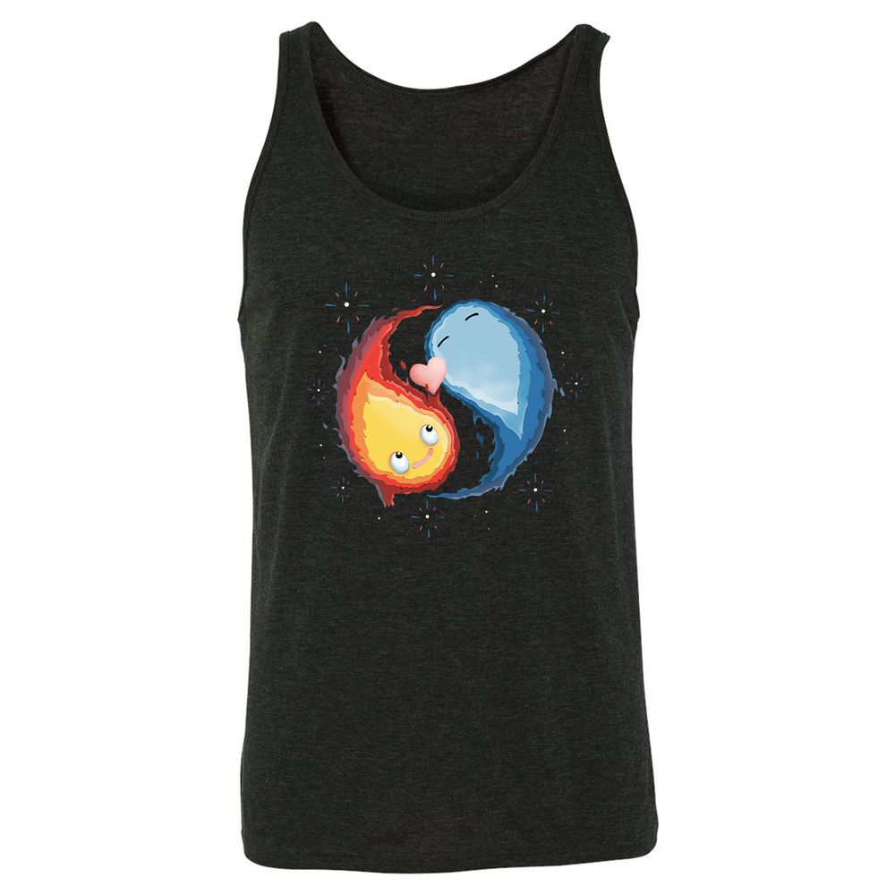 Unisex Jersey Tank - AH2BSEN6 - Charcoal Black Triblend - 5