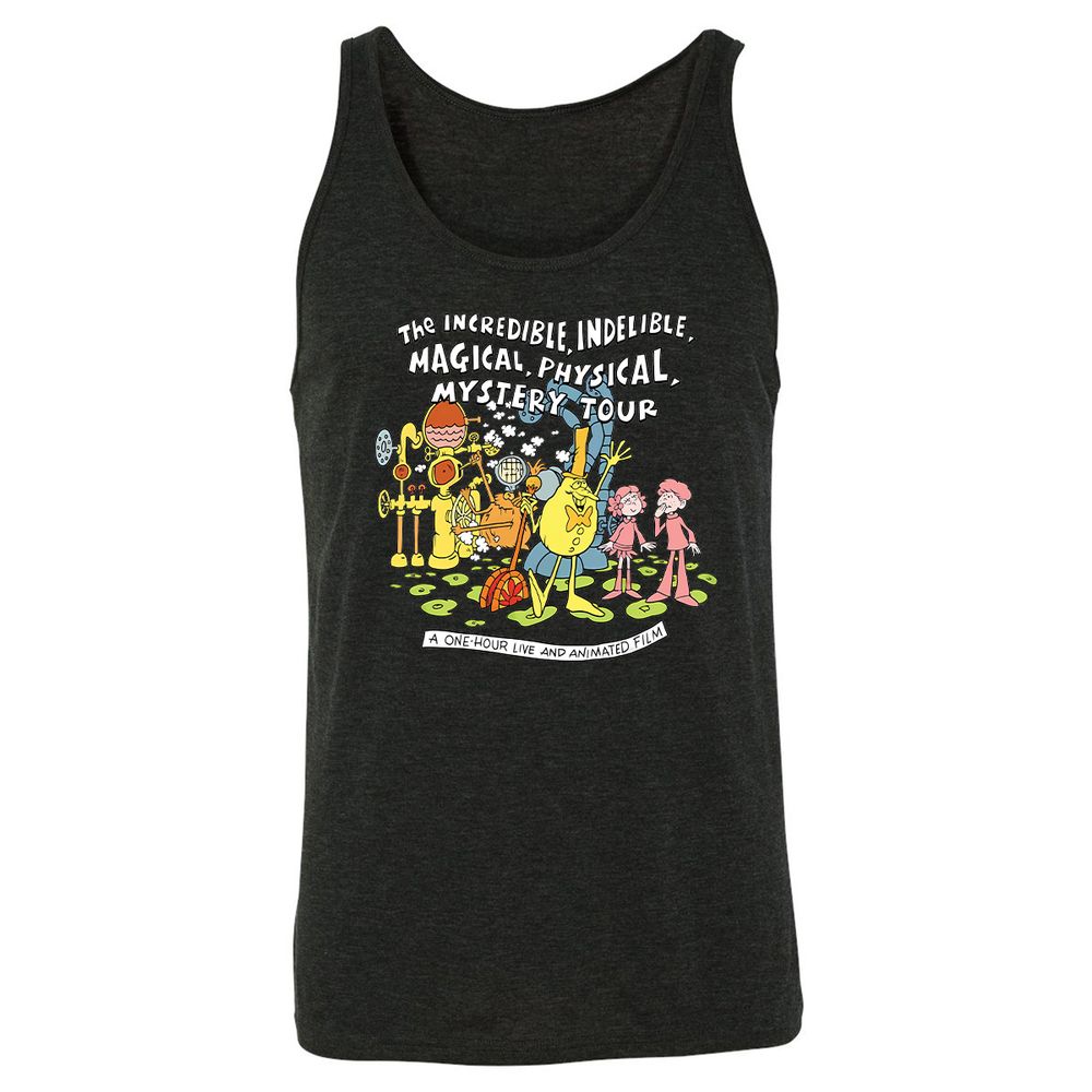 Unisex Jersey Tank - 2H475FRF - Charcoal Black Triblend - 5