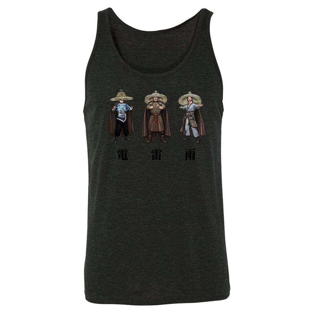 Unisex Jersey Tank - YXDJ5E5M - Charcoal Black Triblend - 5