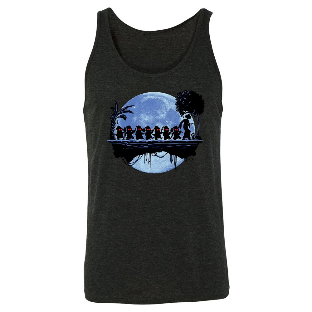 Unisex Jersey Tank - YLB5QM4P - Charcoal Black Triblend - 5