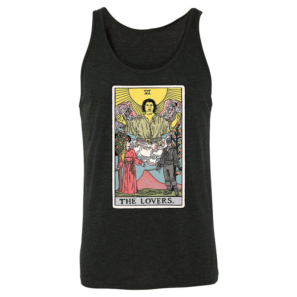 Unisex Jersey Tank - 3RJMTTY2 - Charcoal Black Triblend - 5