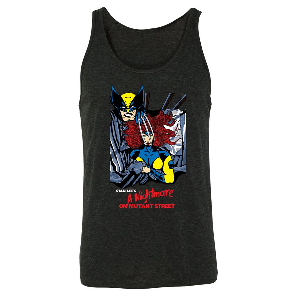 Unisex Jersey Tank - 2H7N1G34 - Charcoal Black Triblend - 5