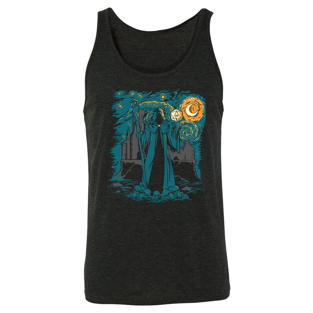 Unisex Jersey Tank - A2UZ24CA - Charcoal Black Triblend - 5