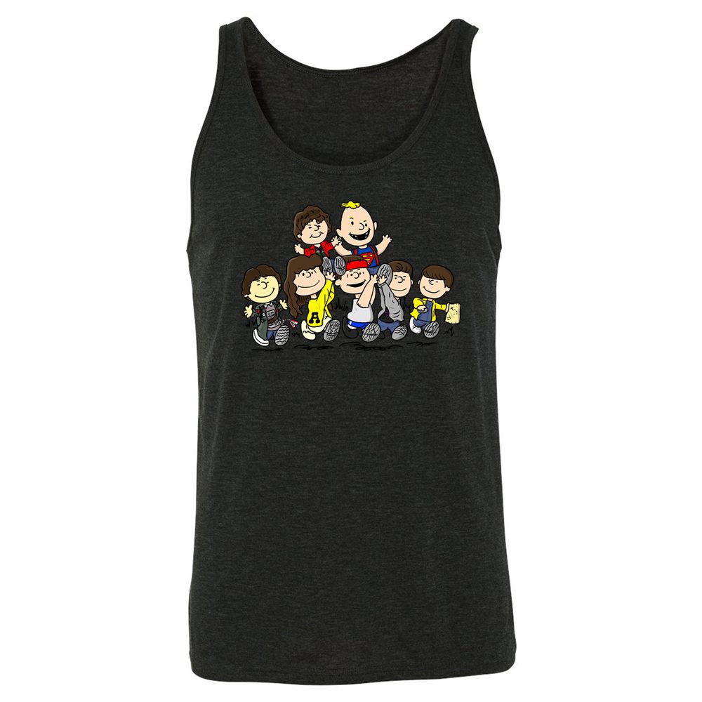 Unisex Jersey Tank - 3BALVJFG - Charcoal Black Triblend - 5