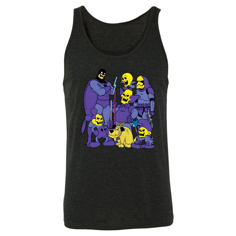 Unisex Jersey Tank - YGH8JK2M - Charcoal Black Triblend - 5