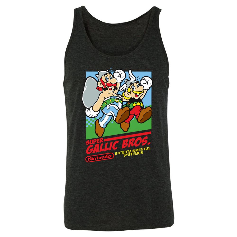 Unisex Jersey Tank - UNG5RFSS - Charcoal Black Triblend - 5