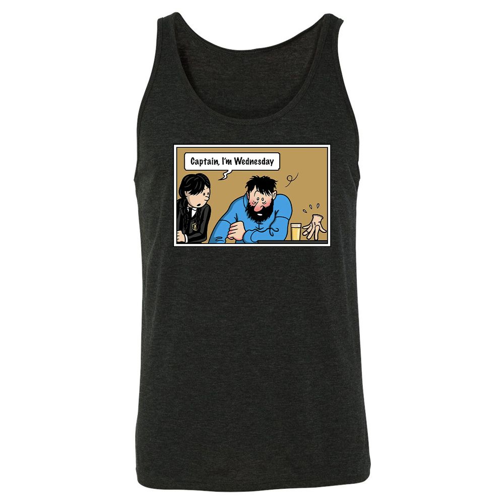 Unisex Jersey Tank - VFCK7JHK - Charcoal Black Triblend - 5