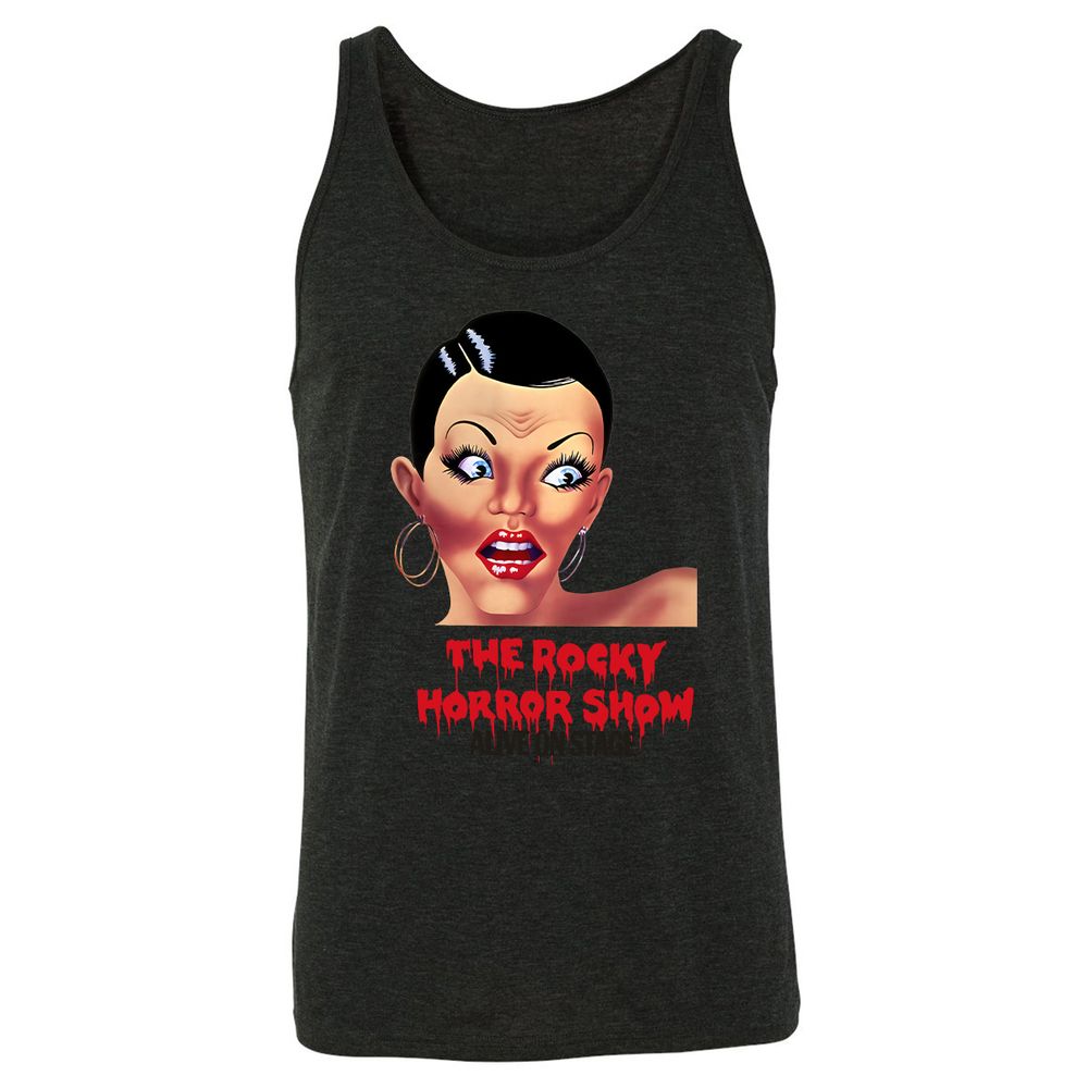 Unisex Jersey Tank - E2ZSVKQM - Charcoal Black Triblend - 5