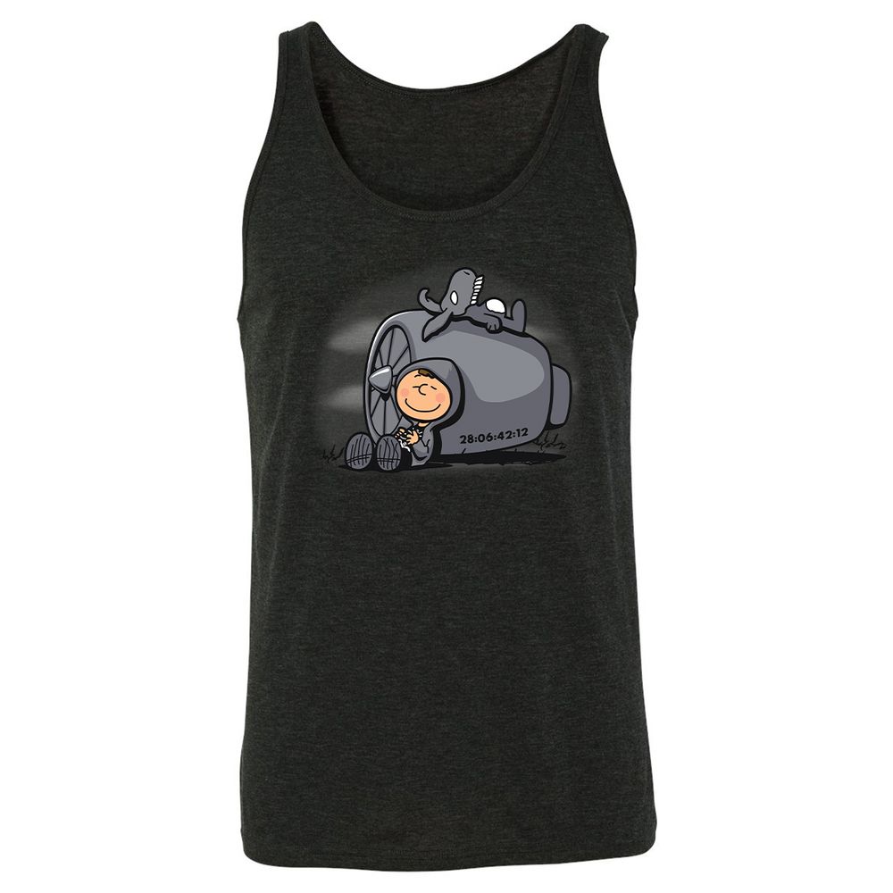 Unisex Jersey Tank - GF8DSBC6 - Charcoal Black Triblend - 5