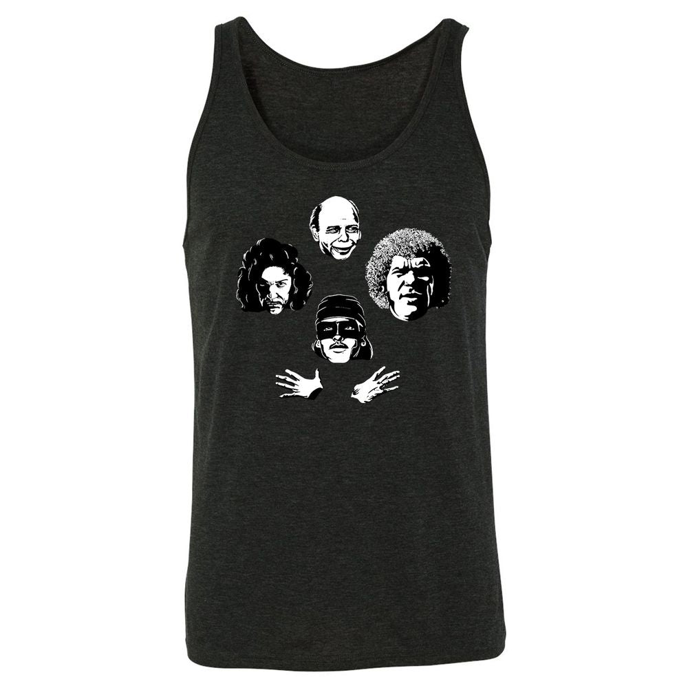 Unisex Jersey Tank - L4DSDSZN - Charcoal Black Triblend - 5