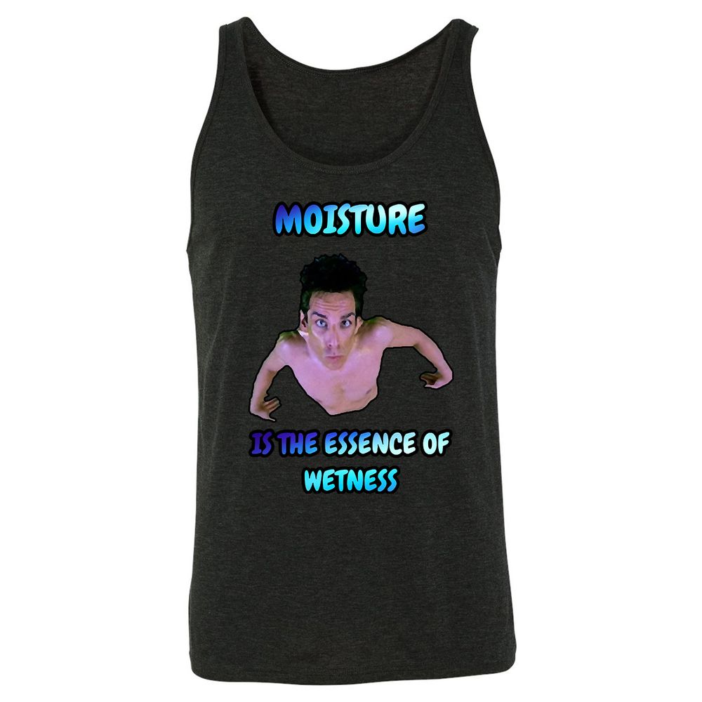 Unisex Jersey Tank - EUP517H5 - Charcoal Black Triblend - 5