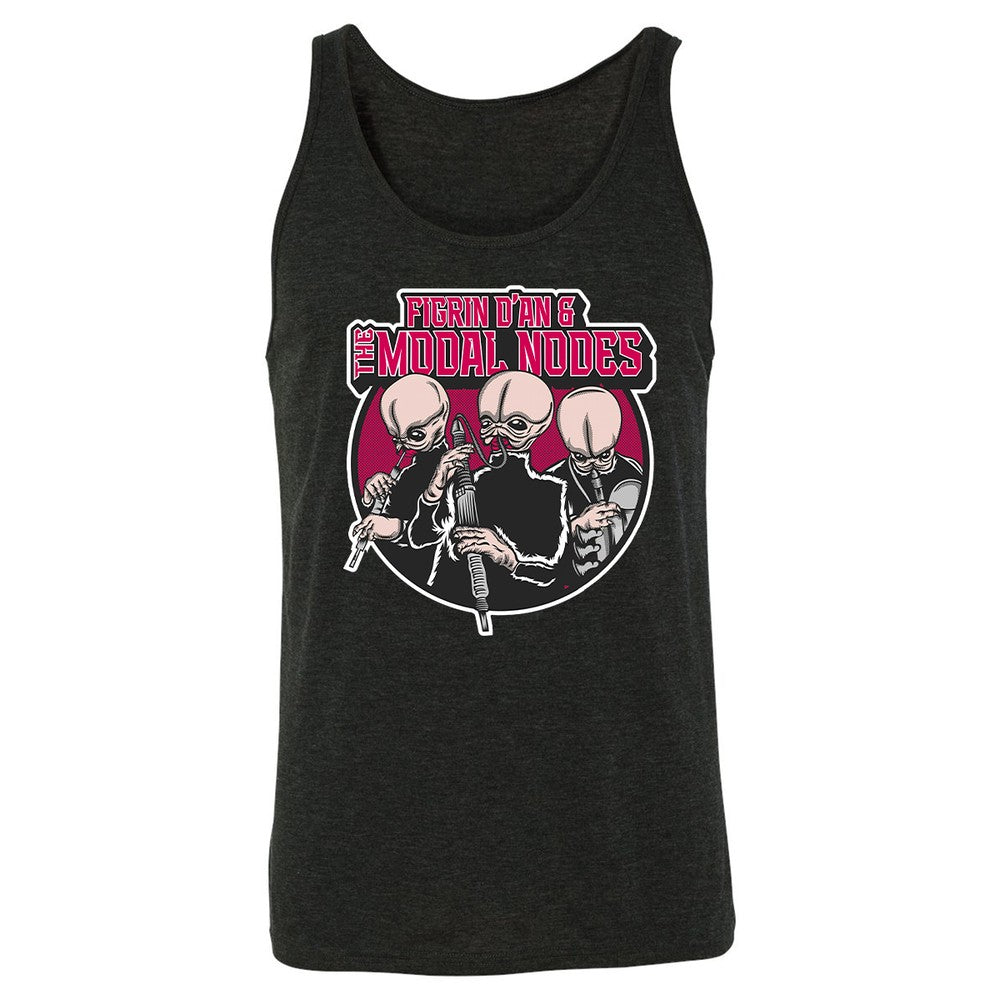 Unisex Jersey Tank - 8H7ZYH2C - Charcoal Black Triblend - 5