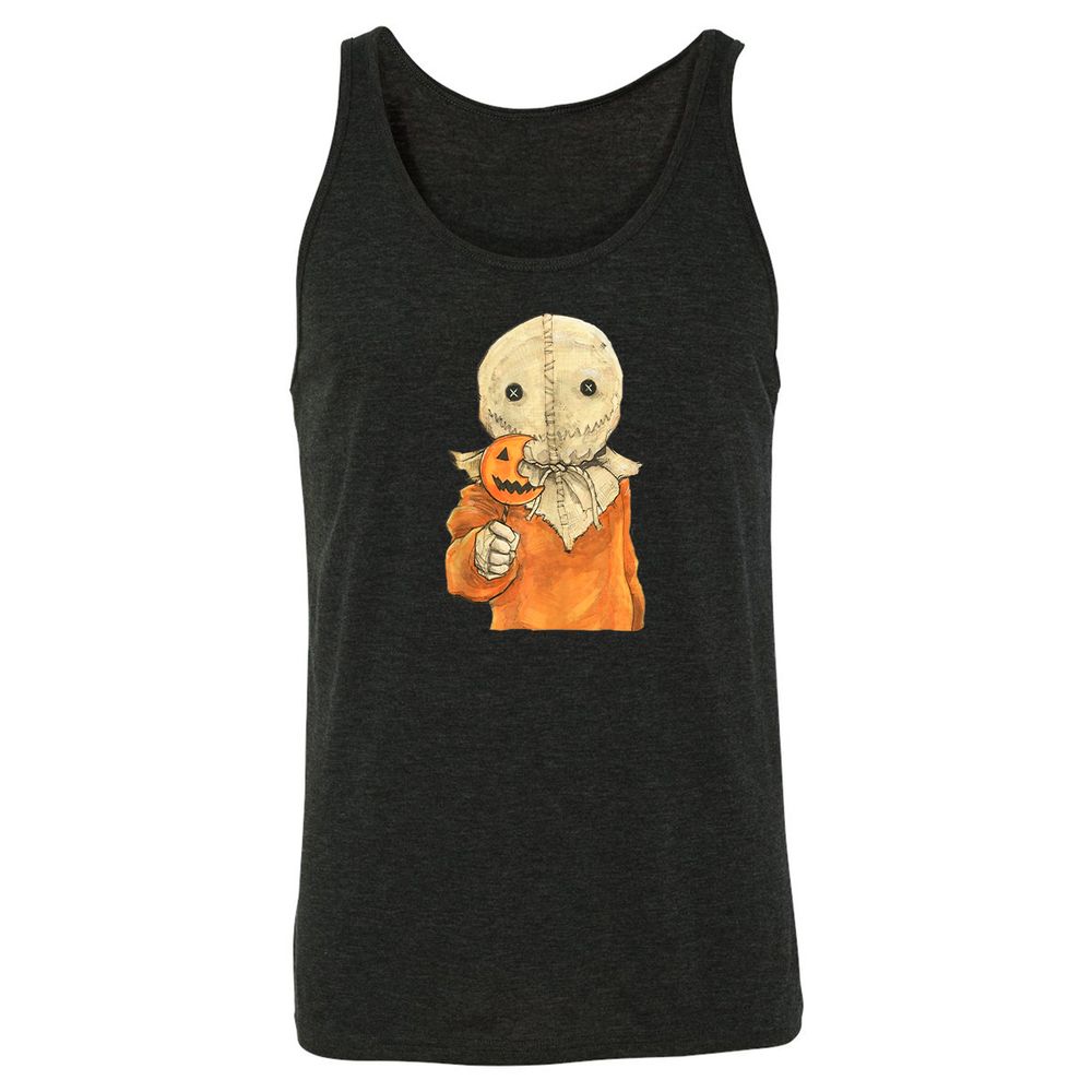 Unisex Jersey Tank - 2VWJXUNC - Charcoal Black Triblend - 5