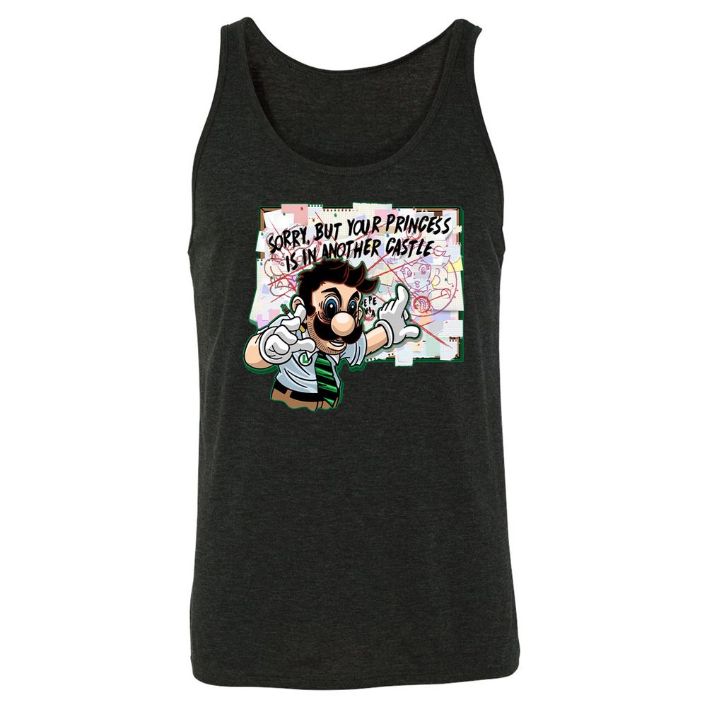 Unisex Jersey Tank - JDW5ZHQ3 - Charcoal Black Triblend - 5