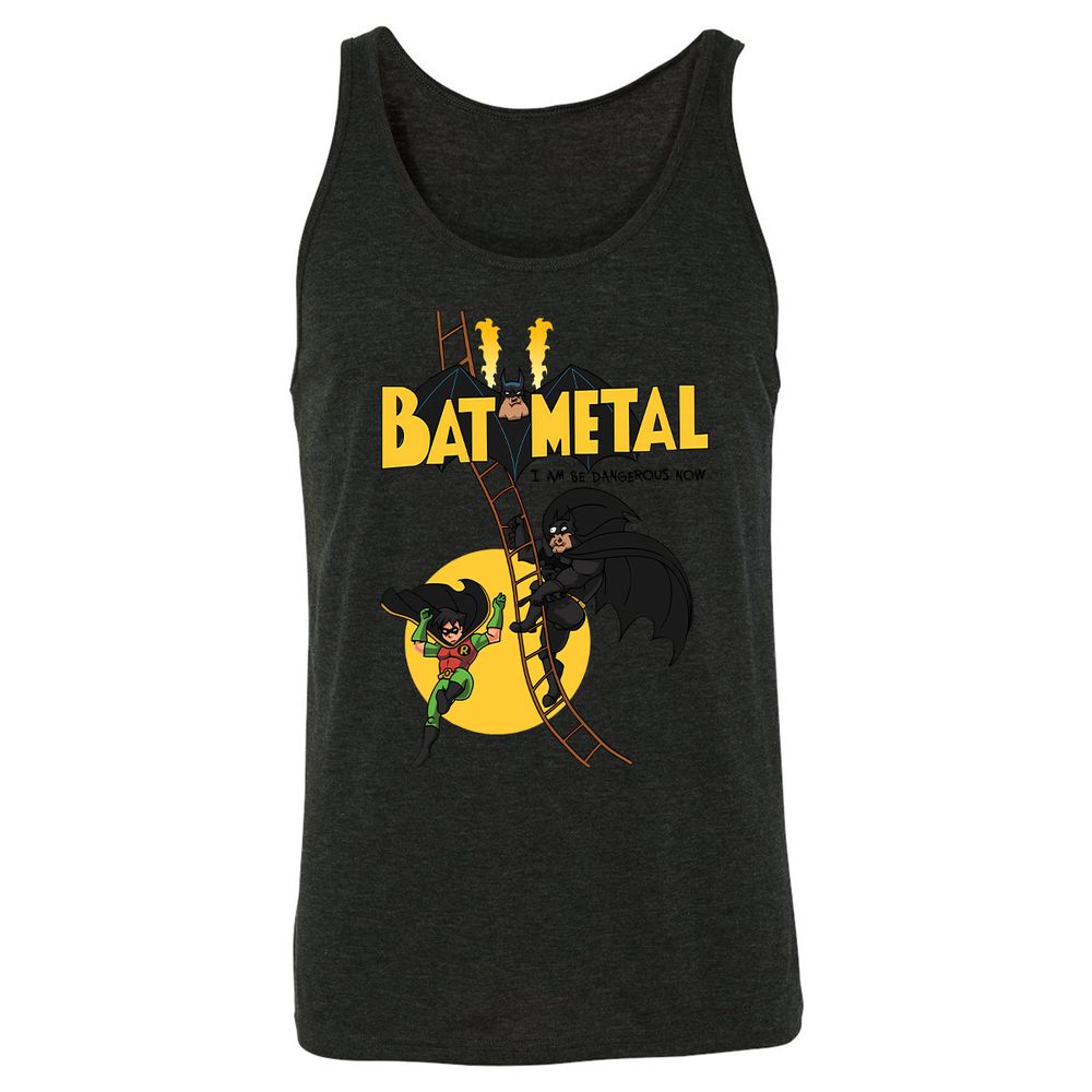 Unisex Jersey Tank - F7LUPRJS - Charcoal Black Triblend - 5