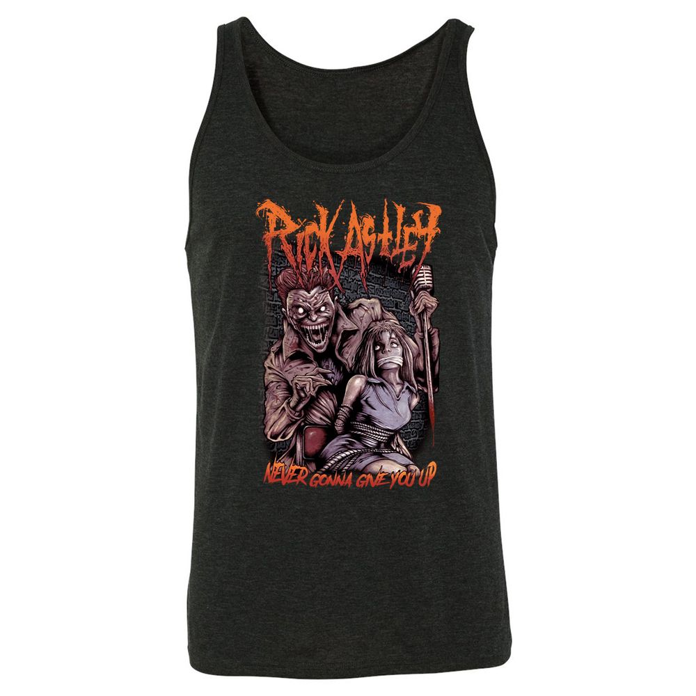 Unisex Jersey Tank - ZGWENVK5 - Charcoal Black Triblend - 5