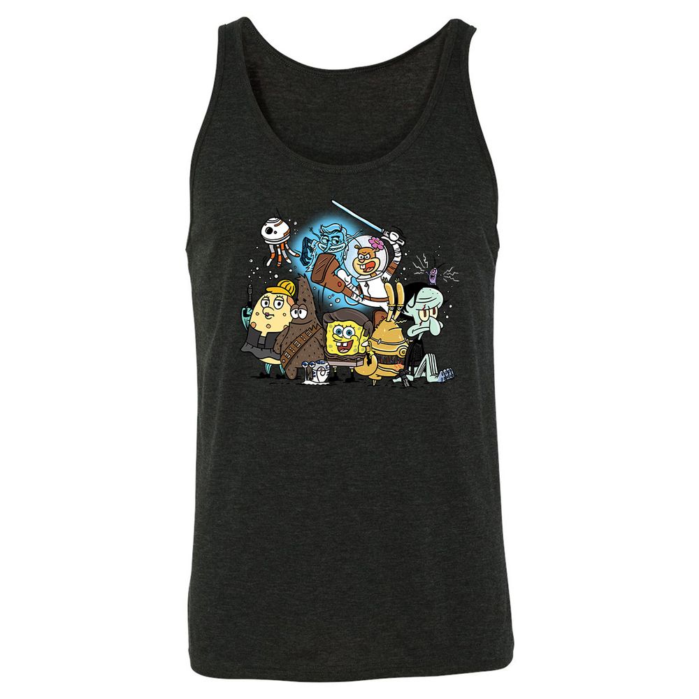 Unisex Jersey Tank - DGQYTNF7 - Charcoal Black Triblend - 5