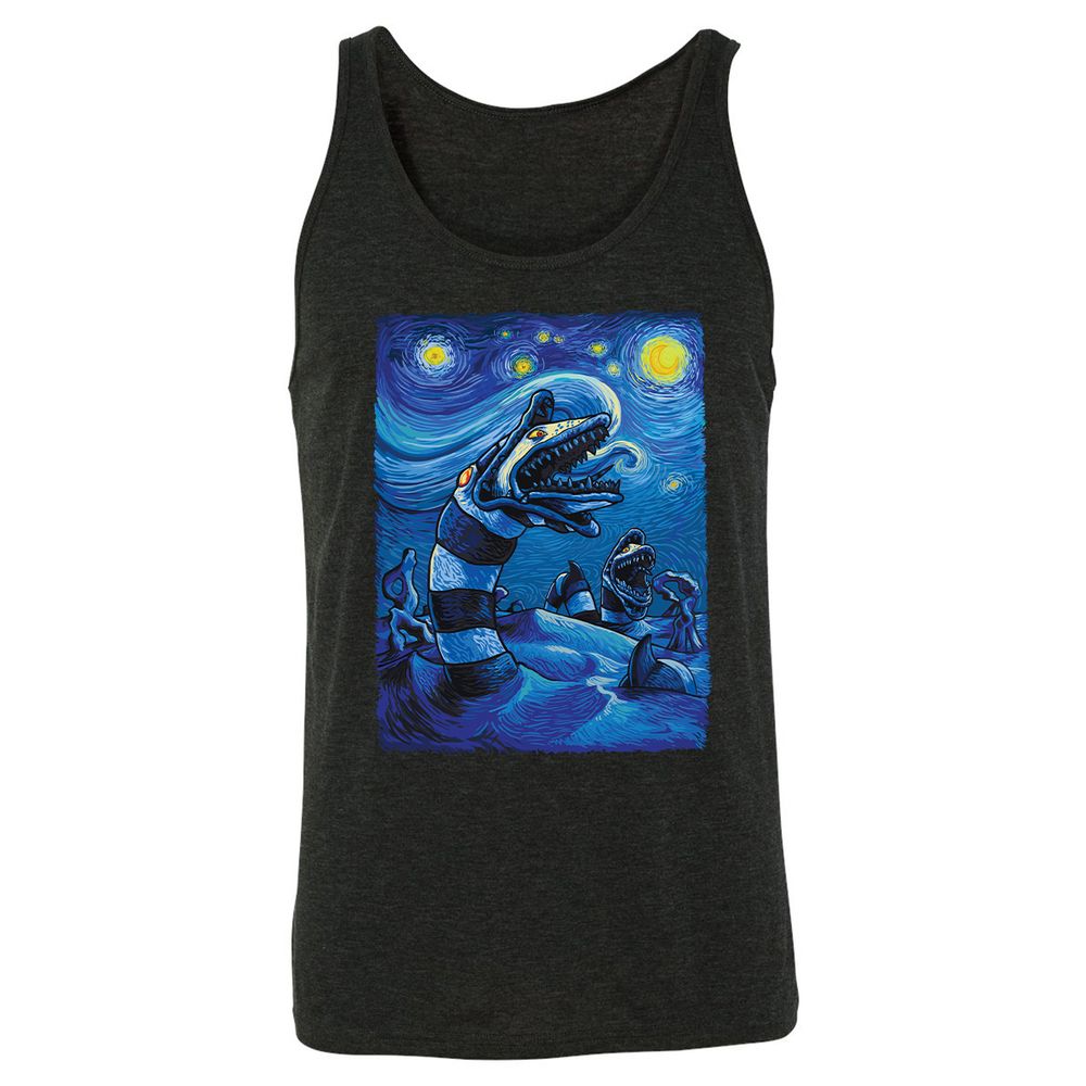 Unisex Jersey Tank - 9BNJ1EPC - Charcoal Black Triblend - 5