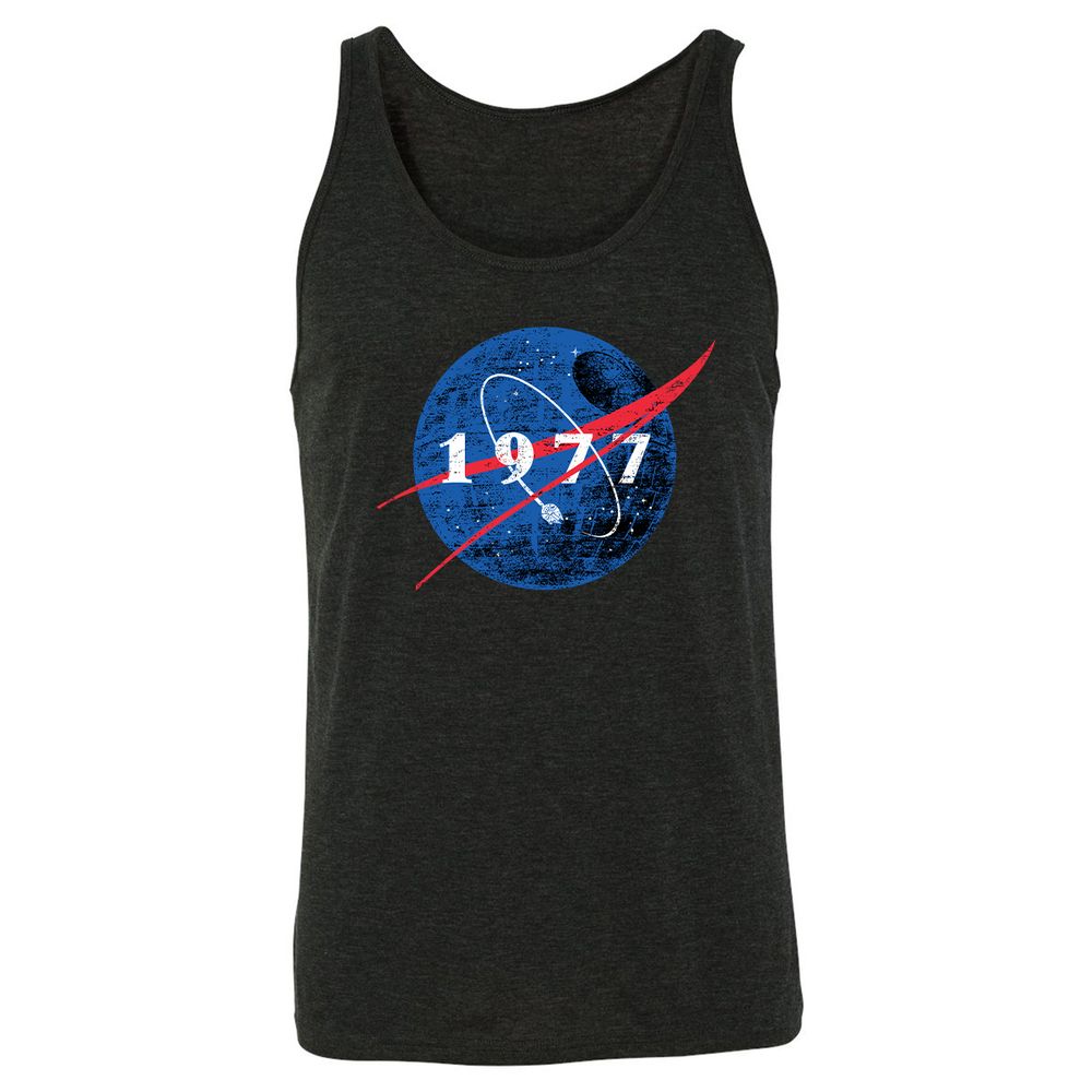 Unisex Jersey Tank - HGAPW677 - Charcoal Black Triblend - 5