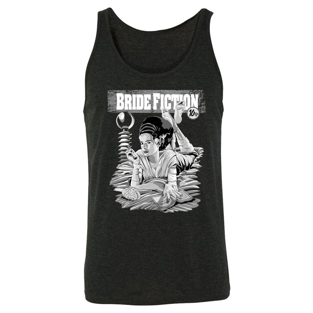 Unisex Jersey Tank - HV6ACFUW - Charcoal Black Triblend - 5