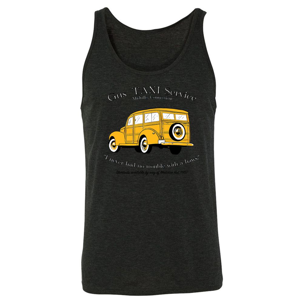 Unisex Jersey Tank - TJMGKZDT - Charcoal Black Triblend - 5