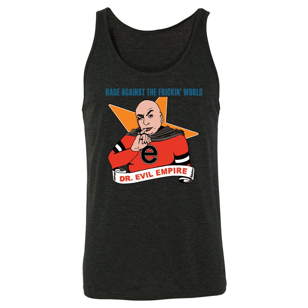 Unisex Jersey Tank - TS8MK39B - Charcoal Black Triblend - 5