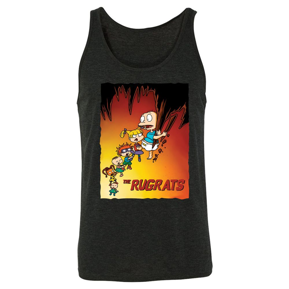 Unisex Jersey Tank - WWHP95Y4 - Charcoal Black Triblend - 5