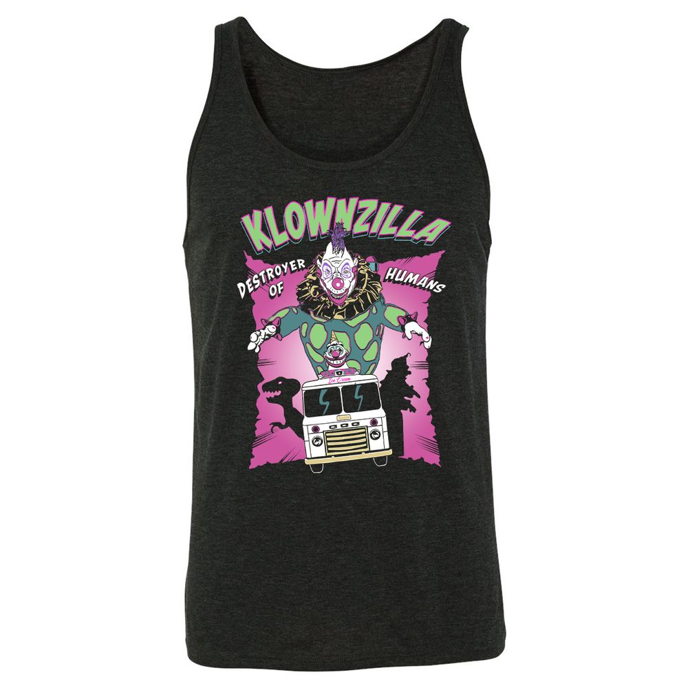 Unisex Jersey Tank - D3TKWEXH - Charcoal Black Triblend - 5