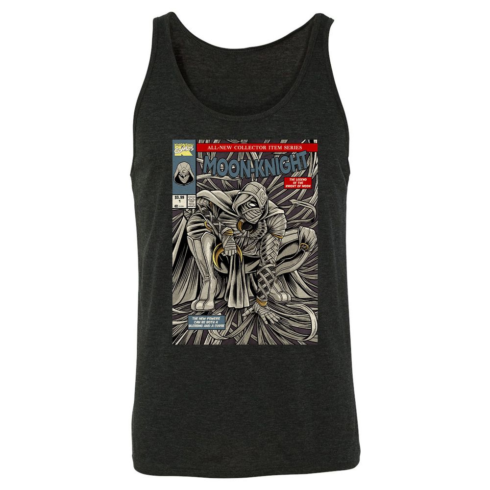 Unisex Jersey Tank - SUQRA8B6 - Charcoal Black Triblend - 5