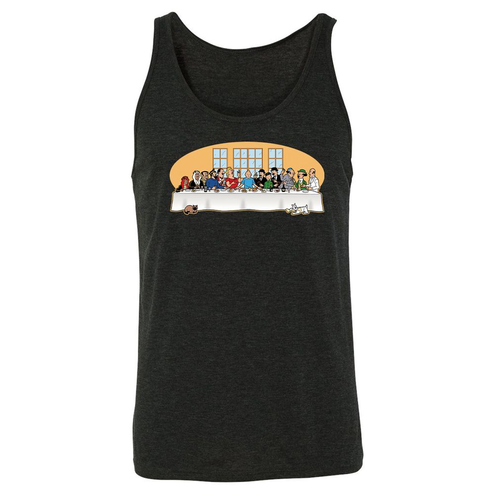 Unisex Jersey Tank - SW48G8PT - Charcoal Black Triblend - 5
