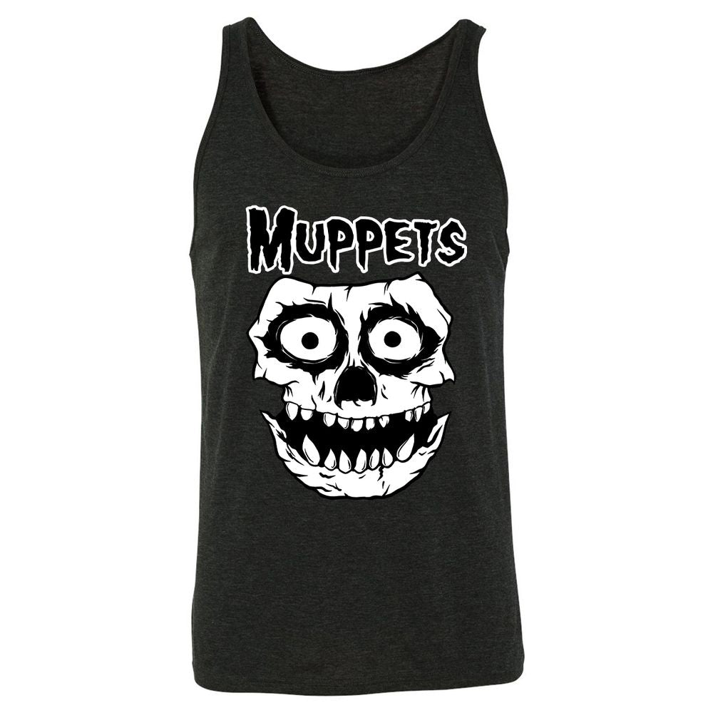 Unisex Jersey Tank - UETLAWX3 - Charcoal Black Triblend - 5