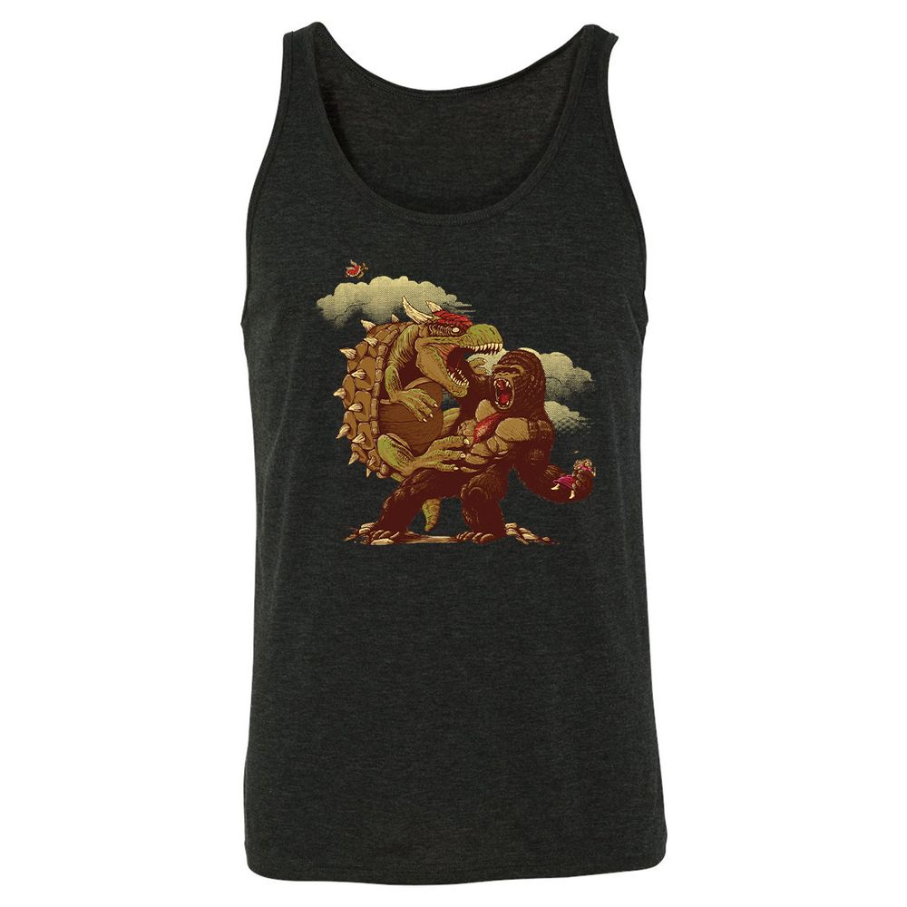 Unisex Jersey Tank - 9B3N24K7 - Charcoal Black Triblend - 5