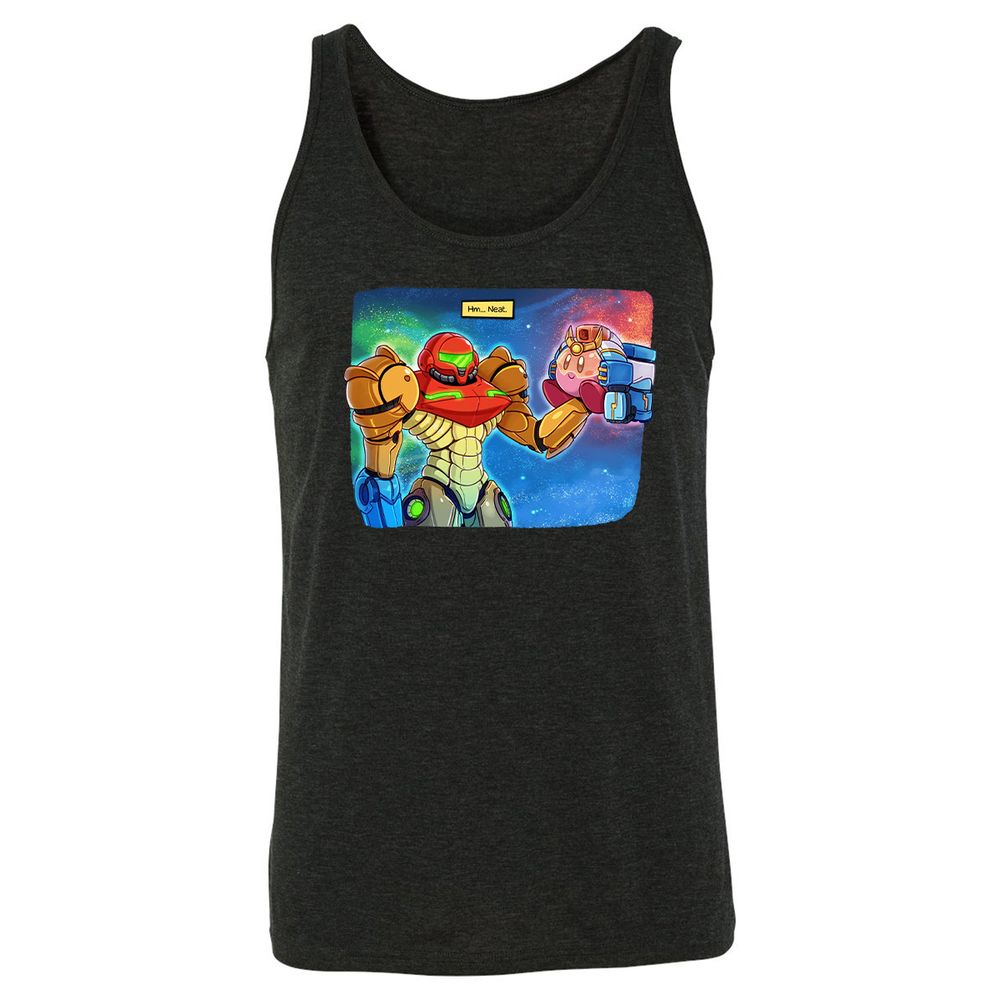 Unisex Jersey Tank - RVQ84PD1 - Charcoal Black Triblend - 5