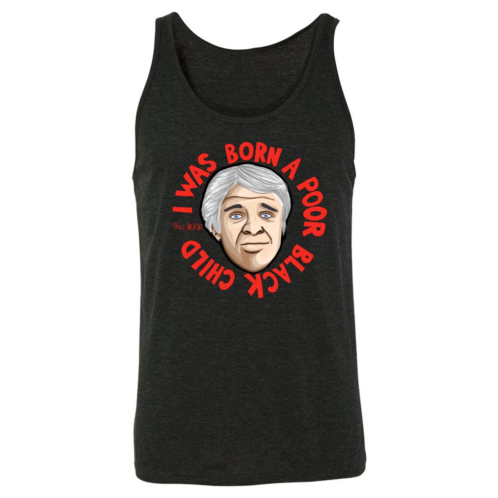 Unisex Jersey Tank - HVQPRKNH - Charcoal Black Triblend - 5