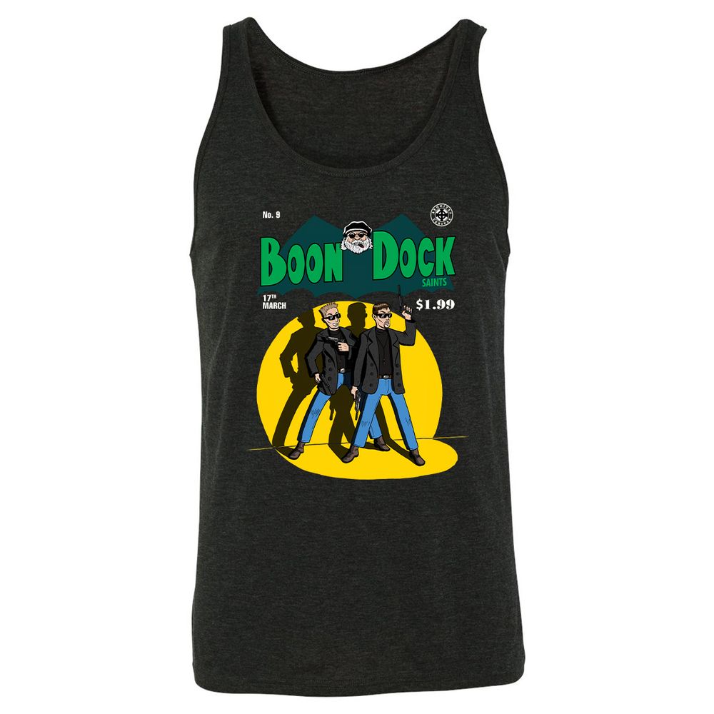 Unisex Jersey Tank - YS6EWDSA - Charcoal Black Triblend - 5