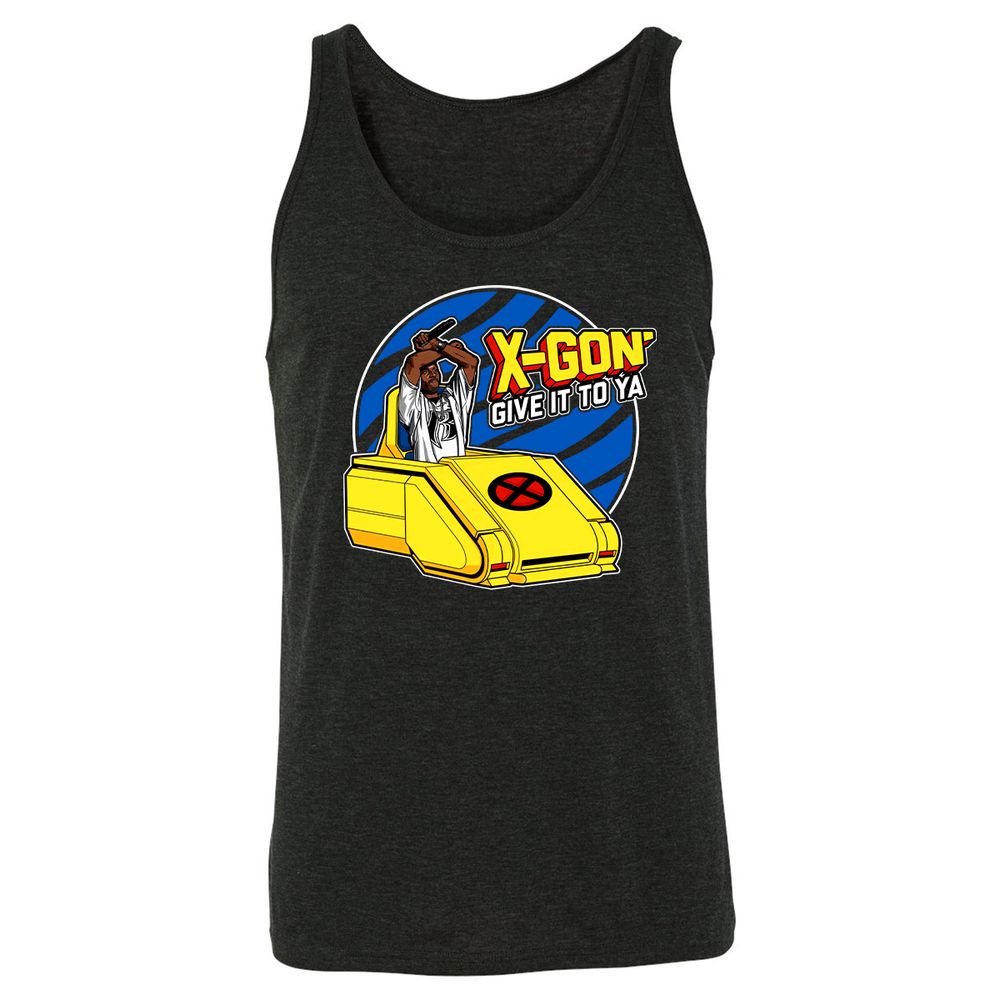 Unisex Jersey Tank - K6TEBDWQ - Charcoal Black Triblend - 5