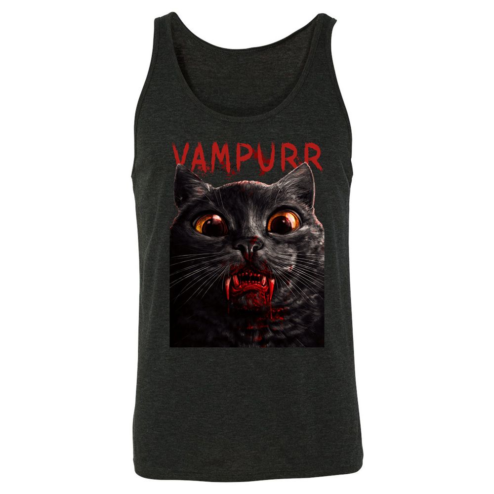 Unisex Jersey Tank - 2LAWWKZE - Charcoal Black Triblend - 5