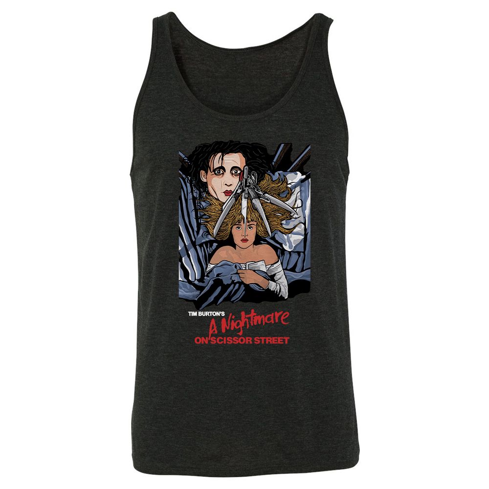 Unisex Jersey Tank - SPASW4VT - Charcoal Black Triblend - 5