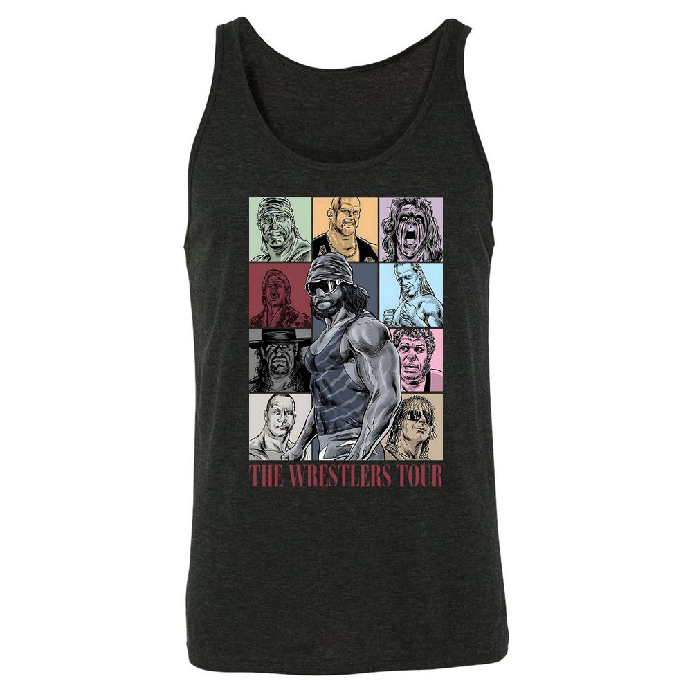 Unisex Jersey Tank - AGQPCE2C - Charcoal Black Triblend - 5