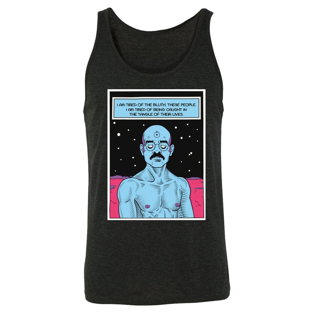 Unisex Jersey Tank - YGTMF2QE - Charcoal Black Triblend - 5