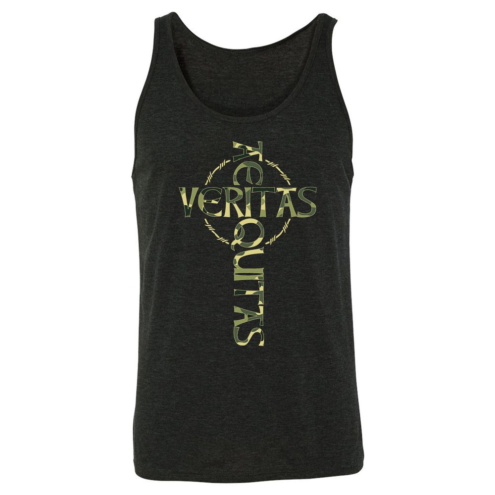 Unisex Jersey Tank - 2VM2LLTQ - Charcoal Black Triblend - 5