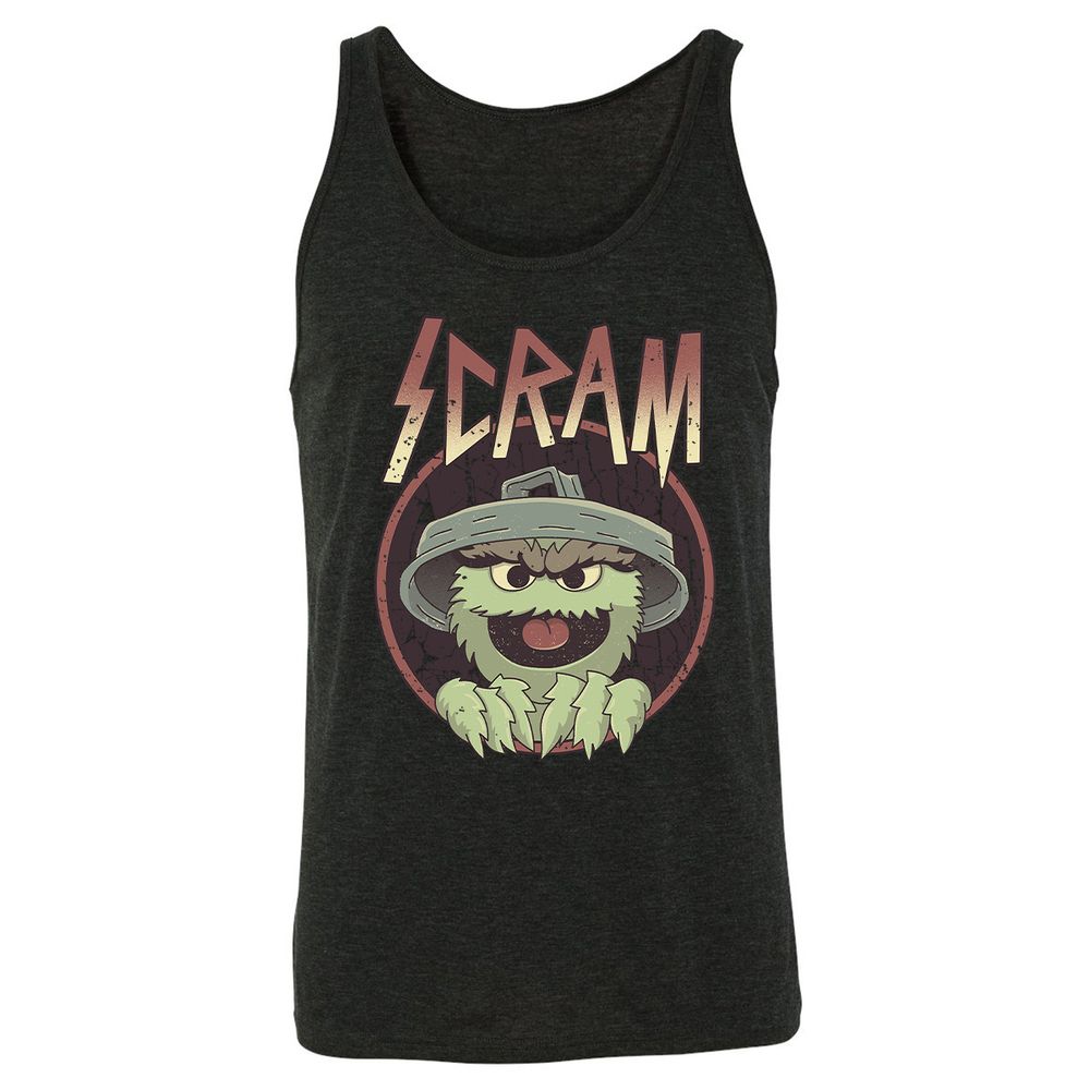 Unisex Jersey Tank - RTU6ZYM7 - Charcoal Black Triblend - 5