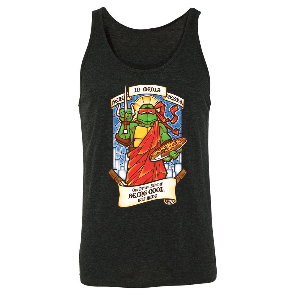 Unisex Jersey Tank - YYQEV8NT - Charcoal Black Triblend - 5