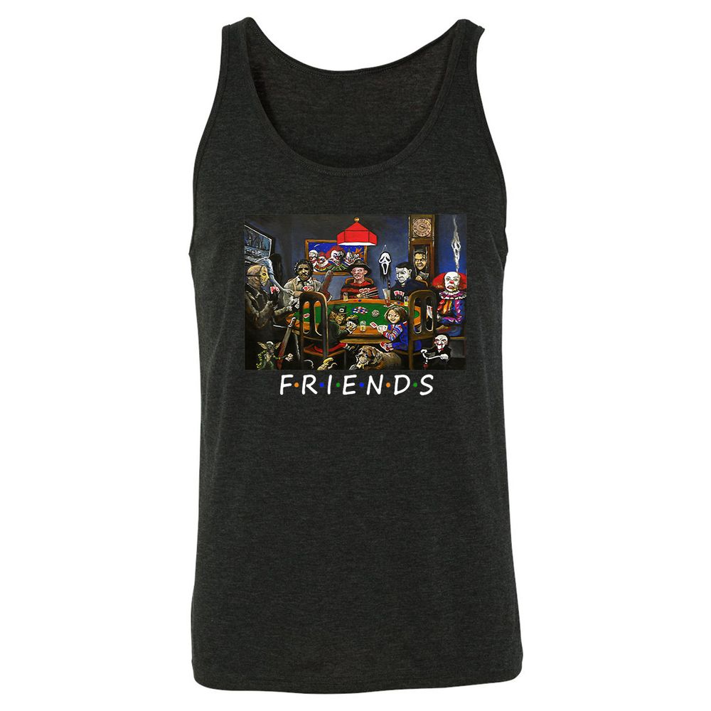 Unisex Jersey Tank - A1ANEFXH - Charcoal Black Triblend - 5