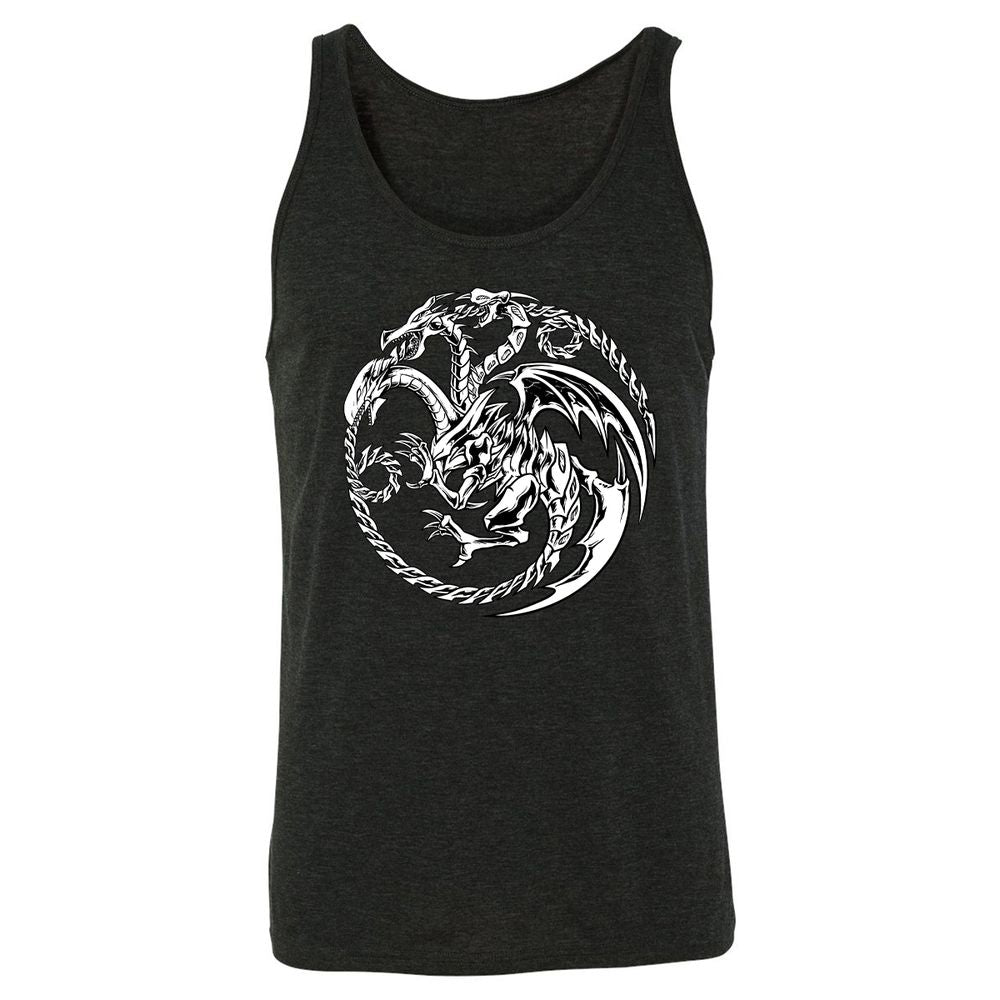 Unisex Jersey Tank - 8FLVVTQN - Charcoal Black Triblend - 5