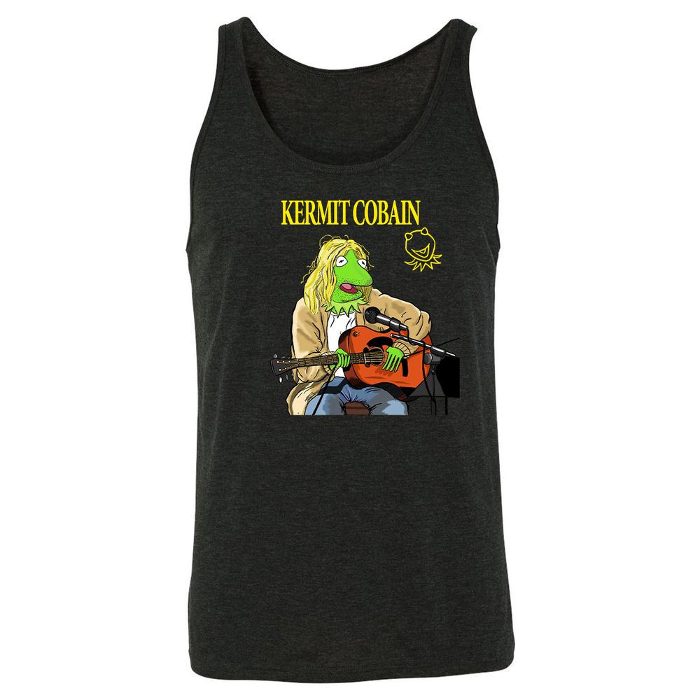 Unisex Jersey Tank - WU26GXTK - Charcoal Black Triblend - 5