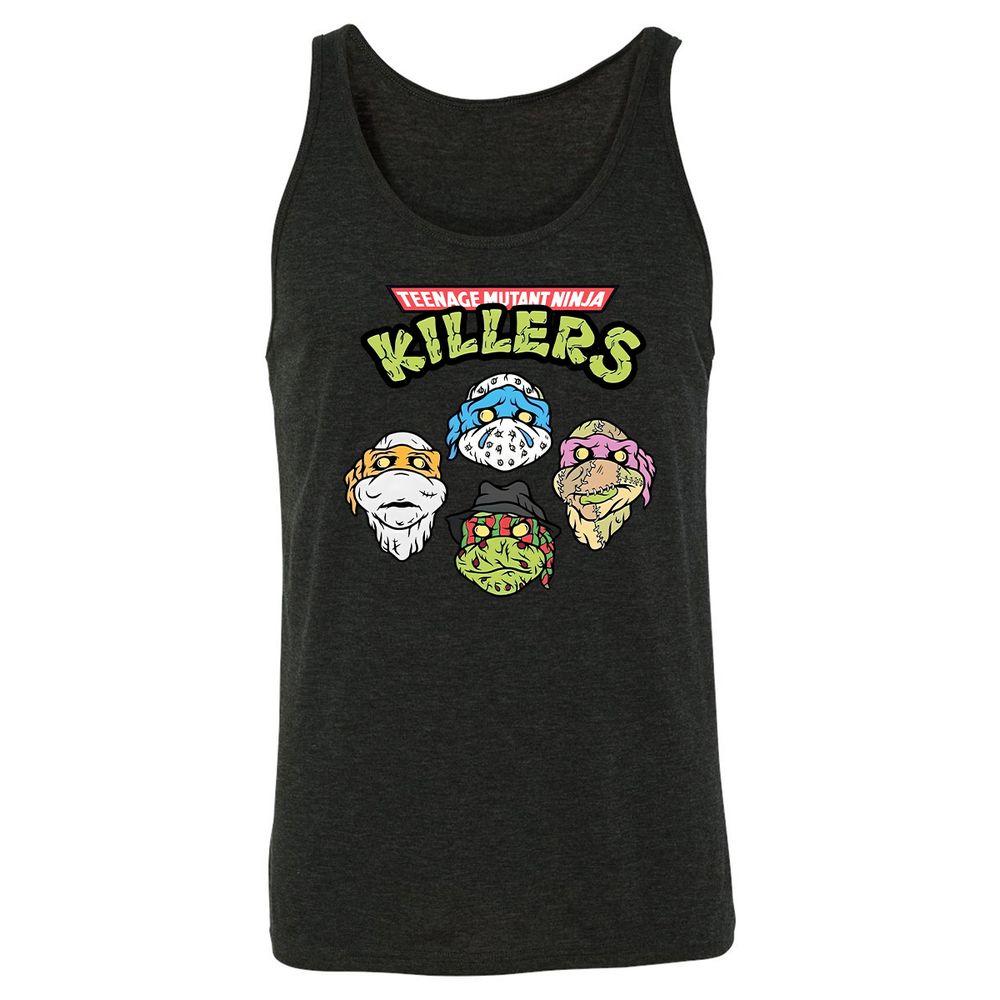 Unisex Jersey Tank - W7WMTY9W - Charcoal Black Triblend - 5