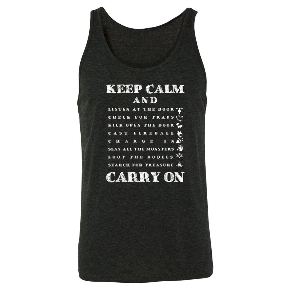 Unisex Jersey Tank - 9V2XA8RL - Charcoal Black Triblend - 5
