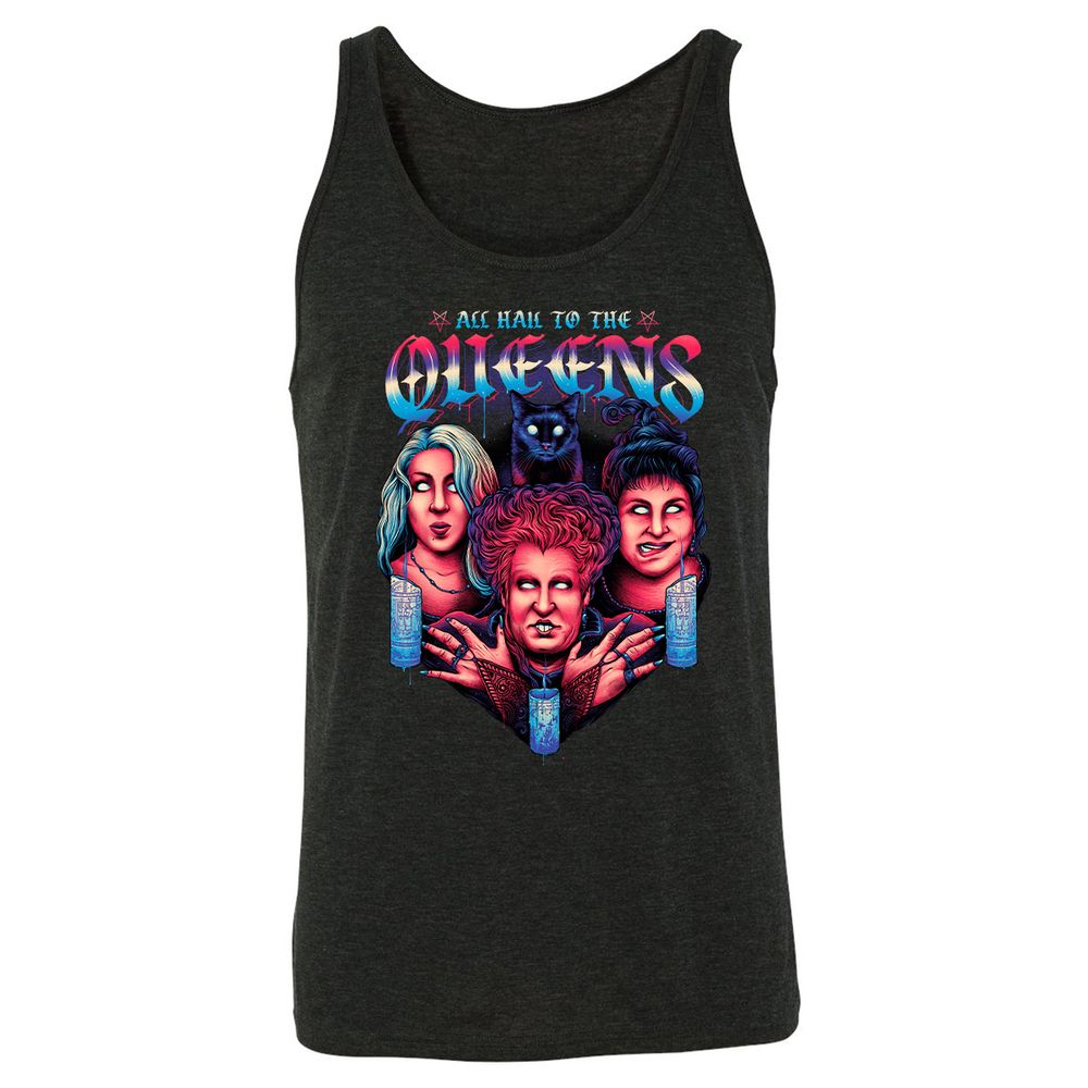 Unisex Jersey Tank - 9UG43DZV - Charcoal Black Triblend - 5